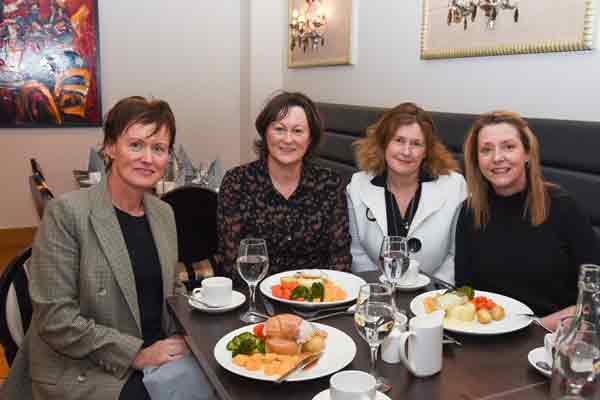 Colette Fahy, Paula Fahy, Barbara Jordan and Pauline O'Toole style=