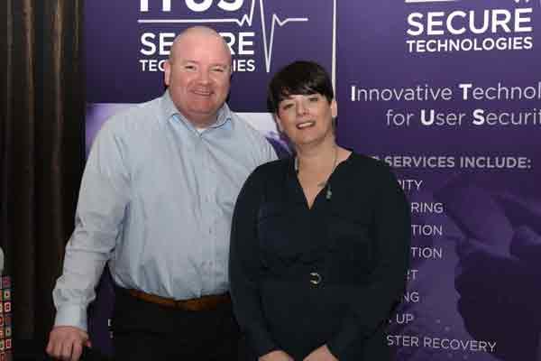 Paul Daly and Clare Ryan ITUS Secure Technologies style=