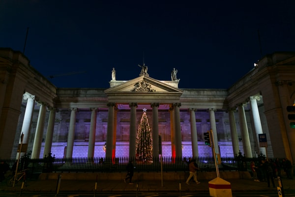 Bank of Ireland in Dublin's College Green style=