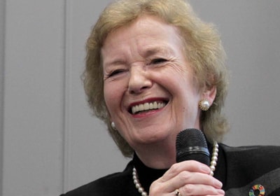 Mary Robinson salutes 50 years of FLAC volunteerism