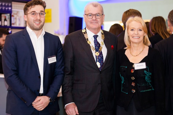 Chris Murnane, Law Society President Patrick Dorgan and deputy director general Mary Keane, who is also vice chair of the National GalleChris Murnane, Law Society President Patrick Dorgan and deputy director general Mary Keane, who is also vice chair of the National Gallery board.y board style=