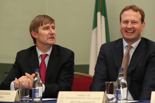 Ken Murphy and Jim O'Callaghan TD style=