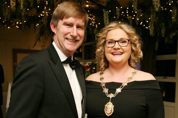 Ken Murphy (Director General Law Society of Ireland) and Suzanne Rice (President of Law Society of Northern Ireland) style=