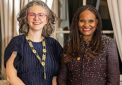 President Michelle Ní Longáin hosts ABA President Deborah Enix-Ross