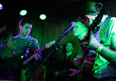 Blackhall Music Society display talent at Whelan's gig