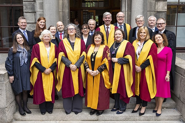 Law Society entourage at ceremony to mark opening of new legal year style=