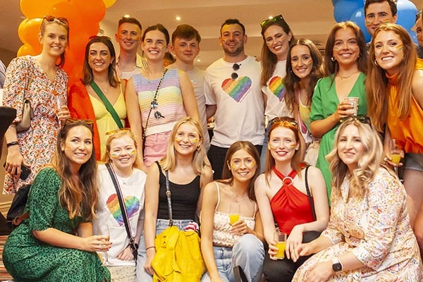 Law Society President and Director General attend Dublin’s Pride parade style=