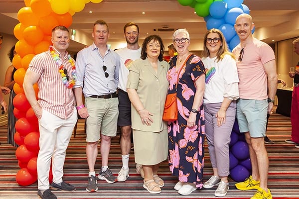 Law Society President and Director General attend Dublin’s Pride parade style=