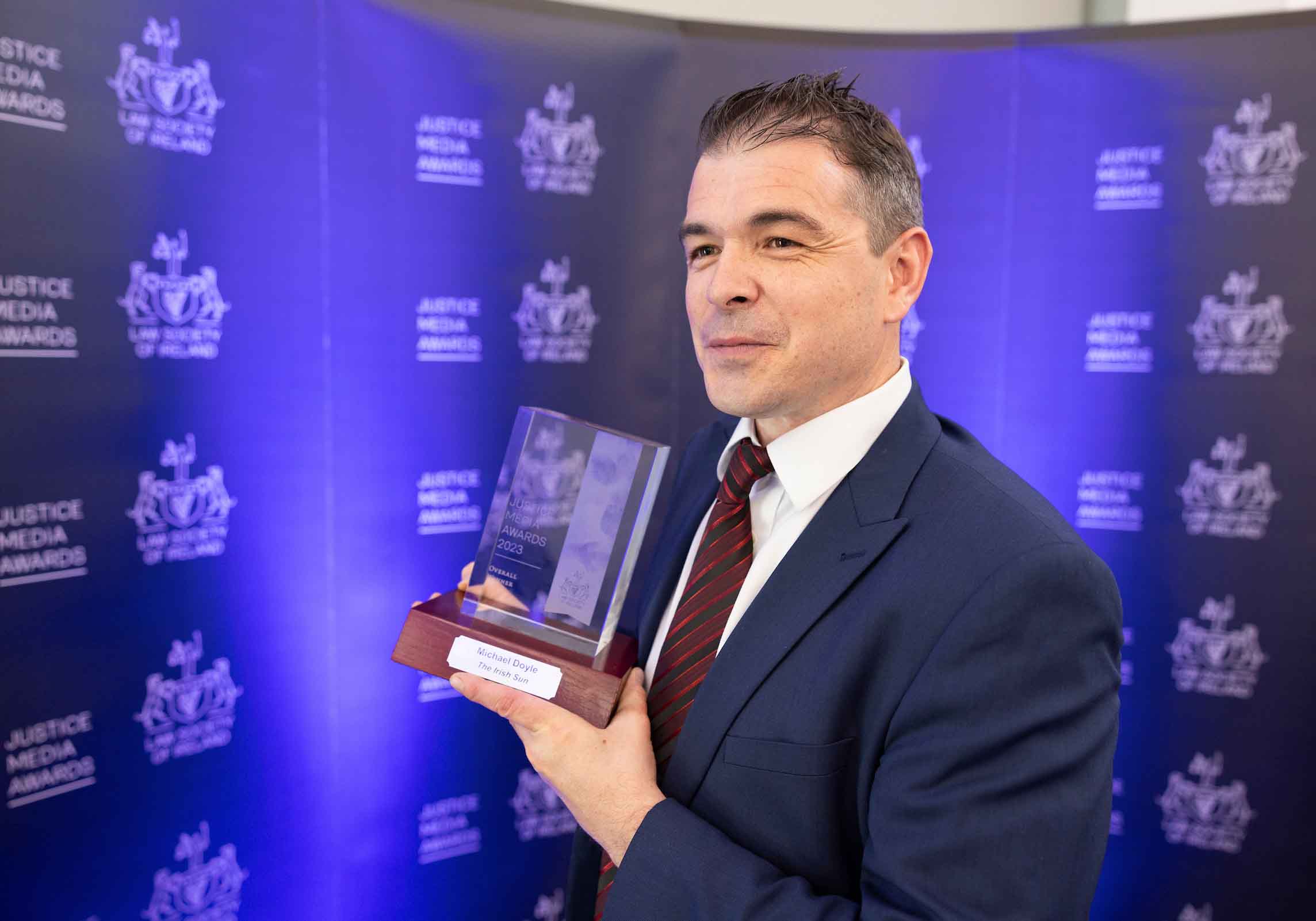 Sun journalist Michael Doyle takes top Law Society award style=