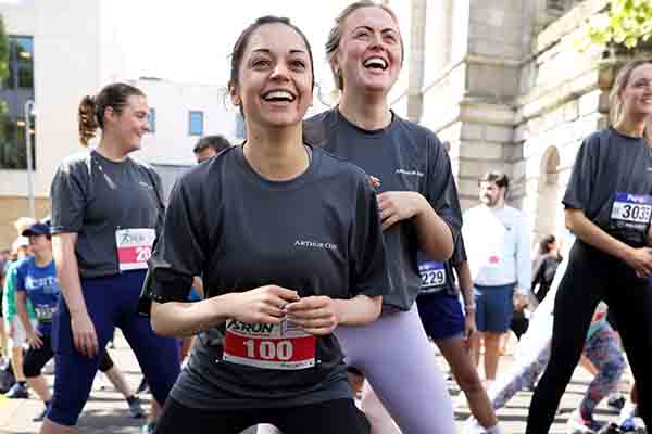 Big turnout for successful Calcutta Run 2024 at Law Society style=