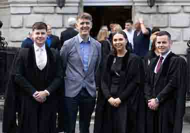 Parchment ceremony at Law Society on 11 July 2024