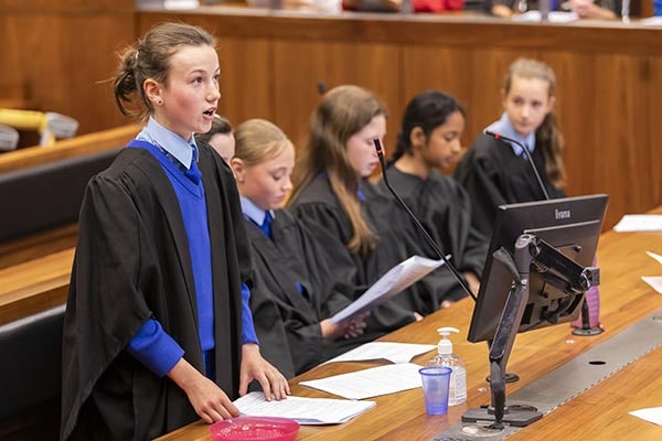 Pupils’ Law Society Street Law mock trial heard in CCJ style=