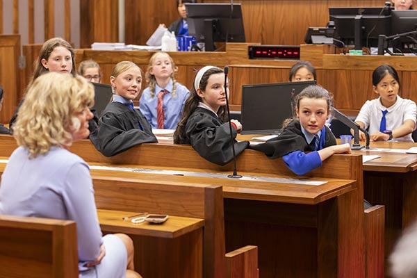 Pupils’ Law Society Street Law mock trial heard in CCJ style=