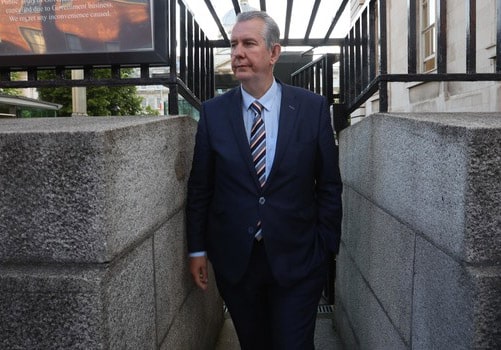 Judge suspends Poots's border-checks order