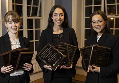 Blackhall team scoops moot contest honours