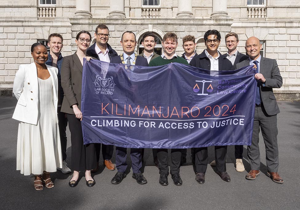 Law Society trainees prepare for Kilimanjaro